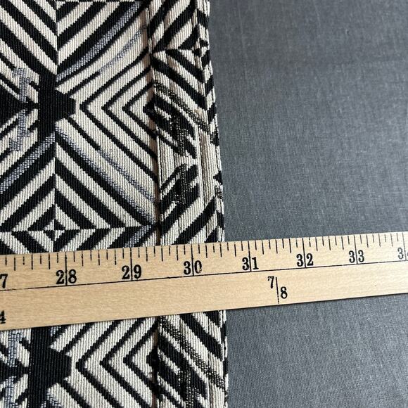 Free People‎ Mini Dress Womens Medium White Black Jacquard Beaded Shift NEW - Picture 9 of 10